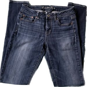 Size 4 Long, American Eagle Super Skinny jeans